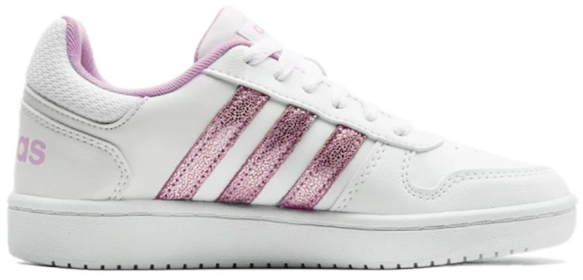 (JR) adidas Hoops 2.0 J 'Putih Lilac' FY8914 Order (JR) adidas Hoops 2.0 J 'Putih Lilac' FY8914