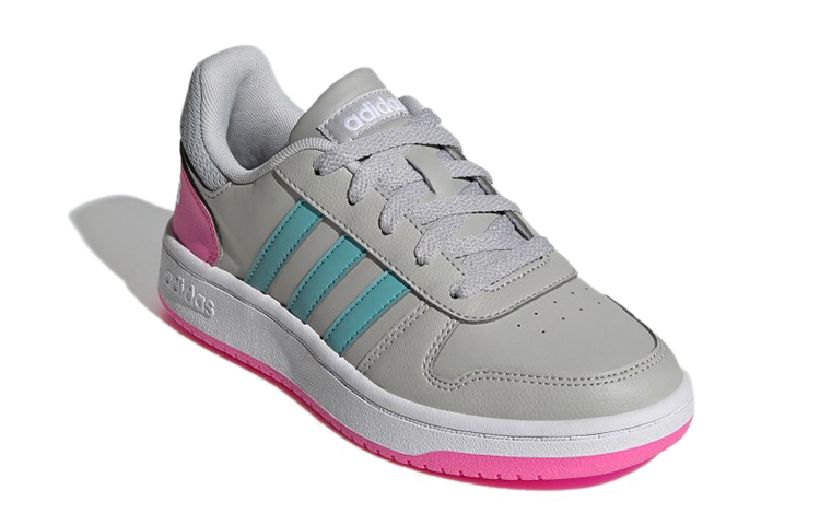 (Youth) adidas Hoops 2.0 K 'Grey' 圖 3