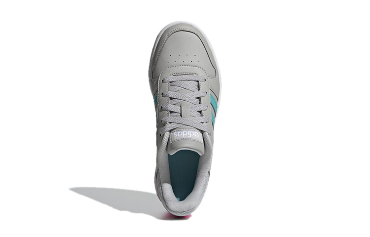 (Youth) adidas Hoops 2.0 K 'Grey' 圖 5