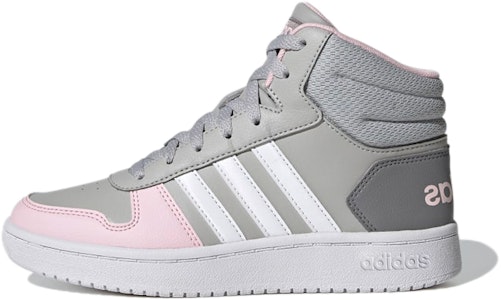 (JR) adidas Hoops 2.0 Mid 'Kelabu Merah Jambu' GZ7772 Buy (JR) adidas Hoops 2.0 Mid 'Kelabu Merah Jambu' GZ7772