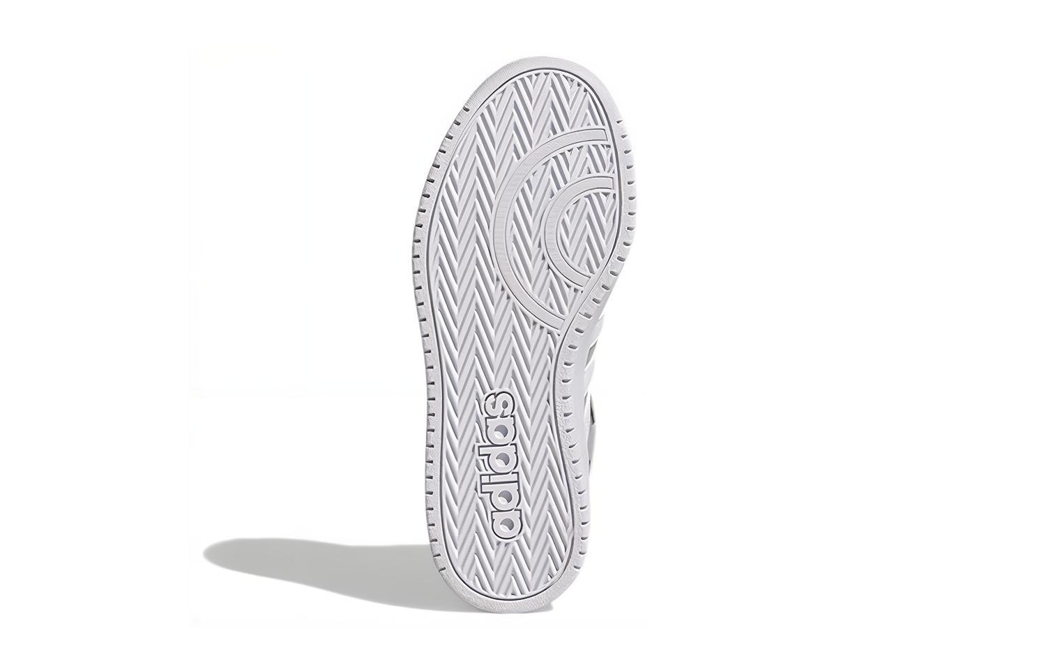 Details for (JR) アディダス Hoops 2.0 Mid グレーピンク GZ7772