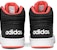 (JR) adidas Hoops 2.0 Mid J 'Hitam Merah Terang' B75743