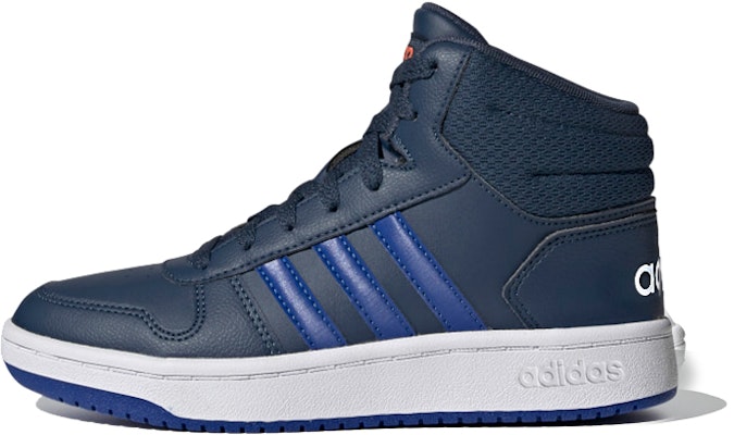 (Youth) adidas Hoops 2.0 Mid J 'Crew Navy' FY7011 Buy (Youth) adidas Hoops 2.0 Mid J 'Crew Navy' FY7011