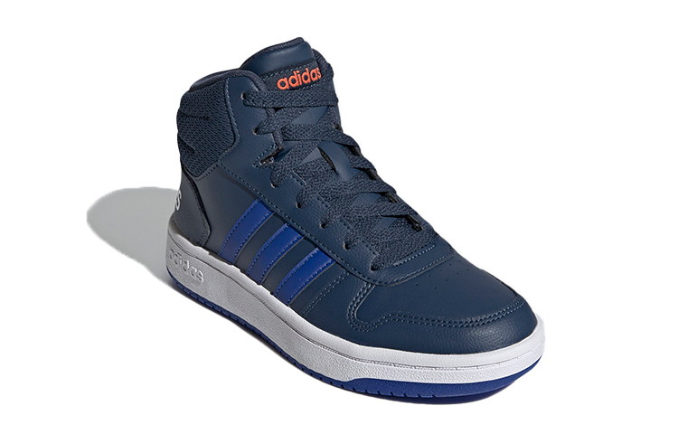 Lookbook (JR) adidas Hoops 2.0 Mid J 'Crew Navy' Sepatu Basket Pria FY7011