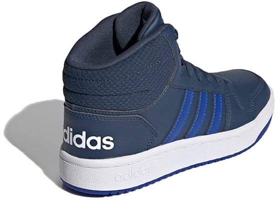 (JR) adidas Hoops 2.0 Mid J 'Crew Navy' Sepatu Basket Pria FY7011 Shop (JR) adidas Hoops 2.0 Mid J 'Crew Navy' Sepatu Basket Pria FY7011