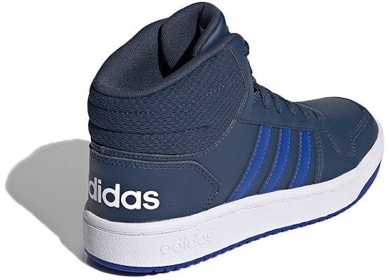 (Youth) adidas Hoops 2.0 Mid J 'Crew Navy' FY7011 Shop (Youth) adidas Hoops 2.0 Mid J 'Crew Navy' FY7011
