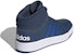 (JR) adidas Hoops 2.0 Mid J 'Crew Navy' - Biru Tentera FY7011
