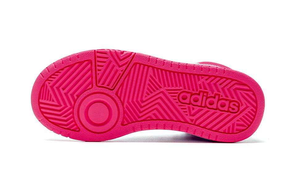 Details for (JR) adidas Hoops 3.0 Mid ''Blanc Orchidée Fusion'' IF2722