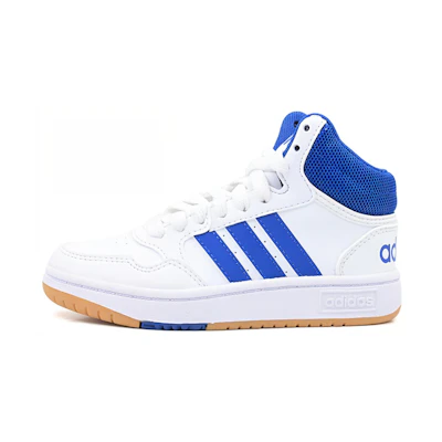 (Youth) adidas Hoops 3.0 Mid K 'White Royal Blue'