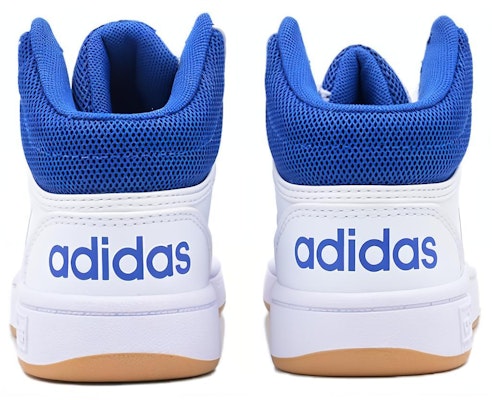(Youth) adidas Hoops 3.0 Mid K 'White Royal Blue' IE0222 Shop (Youth) adidas Hoops 3.0 Mid K 'White Royal Blue' IE0222