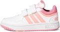 Buy (JR) adidas Hoops Kasut Gaya Hidup Bola Keranjang Tampal 'Putih Nada Ros' GW0434