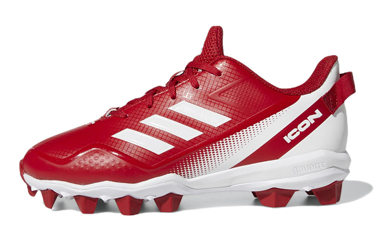(Youth) adidas Icon 7 Mid Cleats 'Red' S23918