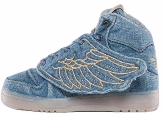 (JR) adidas JS Wings Denim 'Jeremy Scott' Zapatillas Denim Alas V24622 Buy (JR) adidas JS Wings Denim 'Jeremy Scott' Zapatillas Denim Alas V24622