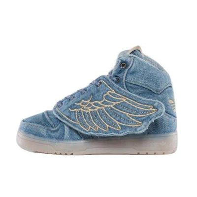 (Youth) adidas Js Wings Denim 'Jeremy Scott'