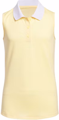 (JR) Polo sin mangas rayado para niños adidas - Amarillo claro, suave y transpirable. IU3499 Buy (JR) Polo sin mangas rayado para niños adidas - Amarillo claro, suave y transpirable. IU3499