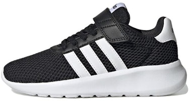 (Youth) adidas Lite Racer 3.0 Hook & Loop K 'Black White' HQ3763 (Youth) adidas Lite Racer 3.0 Hook & Loop K 'Black White' HQ3763