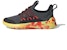 (JR) adidas Lite Racer Adapt 5.0 J 'Kelabu Merah Terang Camo' IE3604