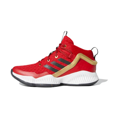 (Youth) adidas Lockdown J Shoes Red/Black/Golden