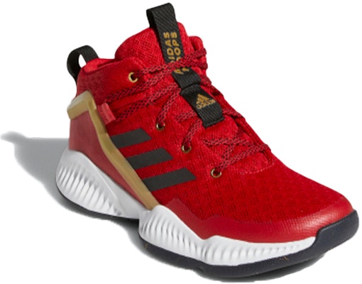 (JR) adidas Lockdown J Zapatos Rojo/Negro/Dorado FZ1693 Lookbook (JR) adidas Lockdown J Zapatos Rojo/Negro/Dorado FZ1693