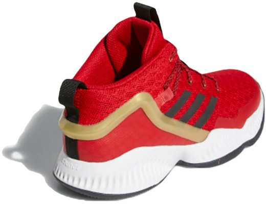 (JR) adidas Lockdown J Zapatos Rojo/Negro/Dorado FZ1693 Shop (JR) adidas Lockdown J Zapatos Rojo/Negro/Dorado FZ1693