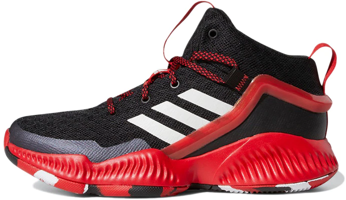 (JR) adidas Lockdown J Anti-Slip Tahan Lama Hitam Merah GZ3083 Buy (JR) adidas Lockdown J Anti-Slip Tahan Lama Hitam Merah GZ3083