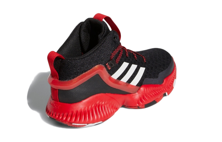 Shop (JR) adidas Lockdown J Anti-Slip Tahan Lama Hitam Merah GZ3083