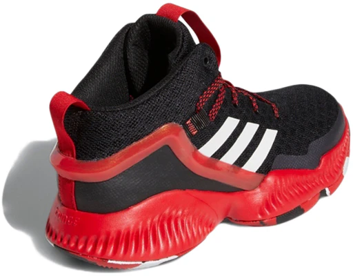 (JR) adidas Lockdown J Anti-Slip Tahan Lama Hitam Merah GZ3083 Shop (JR) adidas Lockdown J Anti-Slip Tahan Lama Hitam Merah GZ3083