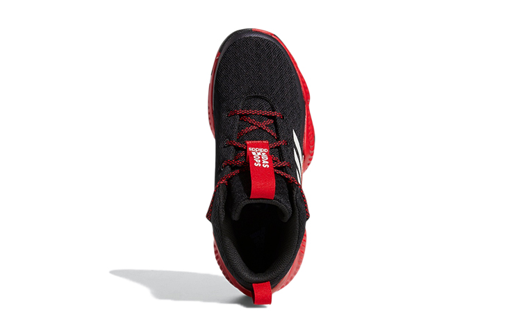 Purchase (JR) adidas Lockdown J Anti-Slip Tahan Lama Hitam Merah GZ3083