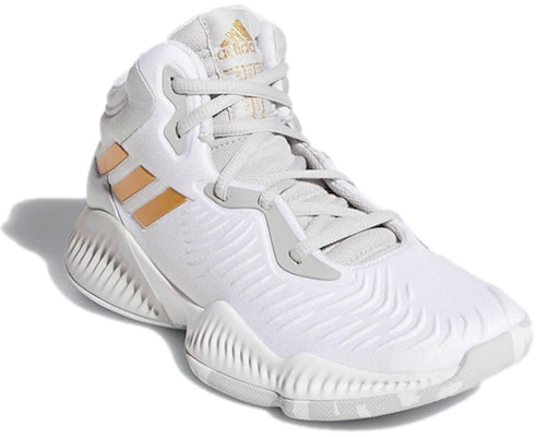(Youth) adidas Mad Bounce 2018 'White Gold' BB7543 Lookbook (Youth) adidas Mad Bounce 2018 'White Gold' BB7543
