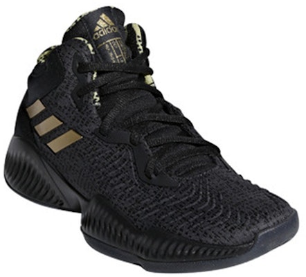 (Youth) adidas Mad Bounce 2018 J 'Black Gold' BB7545 Lookbook (Youth) adidas Mad Bounce 2018 J 'Black Gold' BB7545