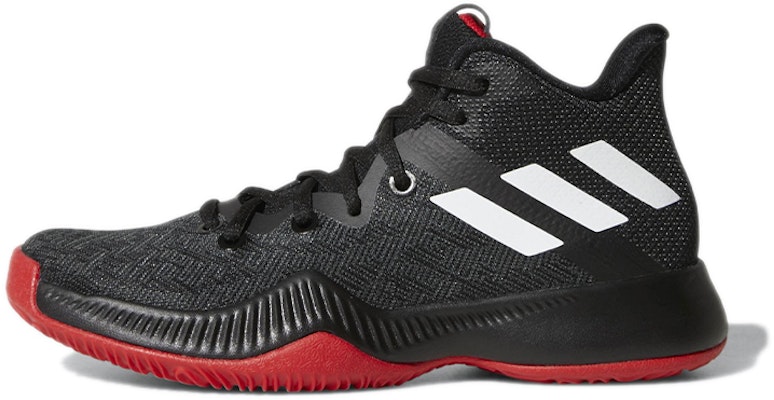 (Youth) adidas Mad Bounce J 'Black Scarlet' DB0747 Buy (Youth) adidas Mad Bounce J 'Black Scarlet' DB0747