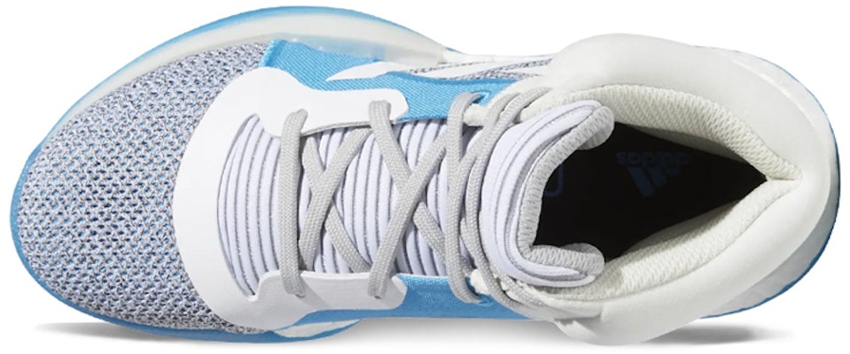 GS大童 adidas Marquee Boost 減震平衡 高筒復古籃球鞋 藍灰 Shop GS大童 adidas Marquee Boost 減震平衡 高筒復古籃球鞋 藍灰