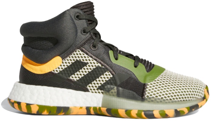 (Youth) adidas Marquee Boost J Shoes 'Green White Orange' F97279 Order (Youth) adidas Marquee Boost J Shoes 'Green White Orange' F97279