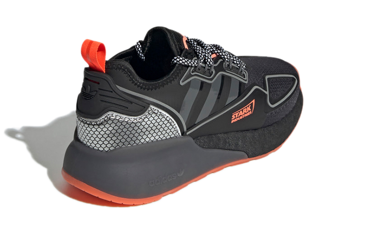 (Youth) adidas Marvel Originals ZX 2K Boost 'Black Orange' 圖 4