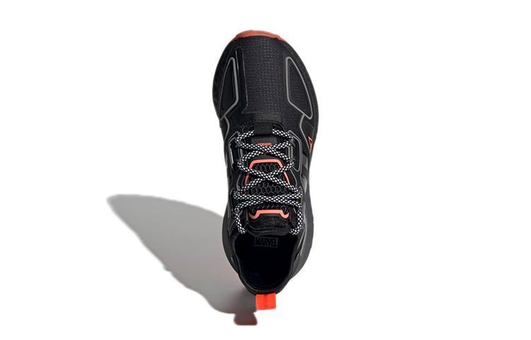 (Youth) adidas Marvel Originals ZX 2K Boost 'Black Orange' 圖 5