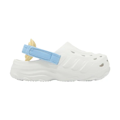 (Youth) adidas Maxxclog K 'White Clear Sky Orange Tint'