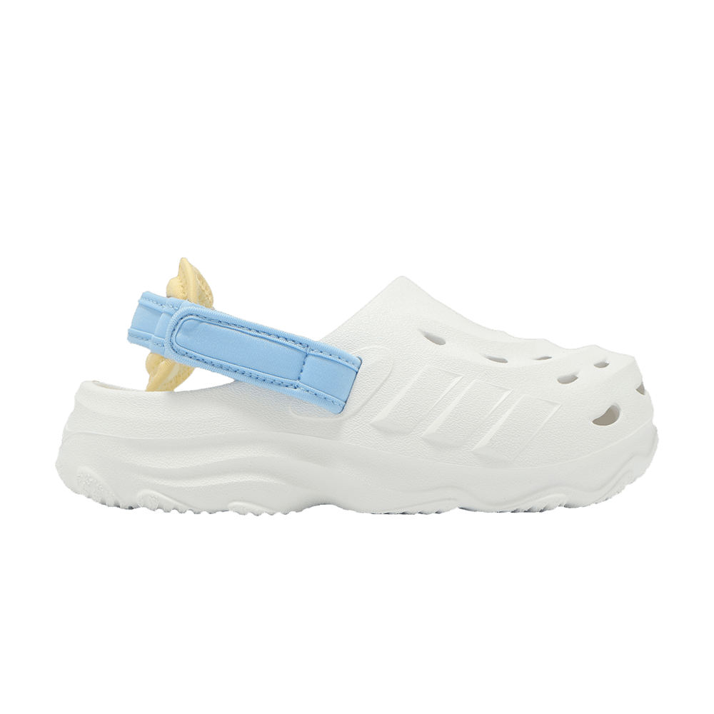 (Youth) adidas Maxxclog K 'White Clear Sky Orange Tint' JR0099
