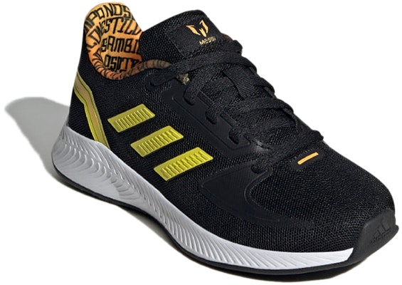 (Youth) adidas Messi Runfalcon 2.0 J 'Black Bright Yellow' GW6121 Lookbook (Youth) adidas Messi Runfalcon 2.0 J 'Black Bright Yellow' GW6121