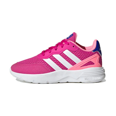 (Youth) adidas Nebzed J 'Lucid Fuchsia White'