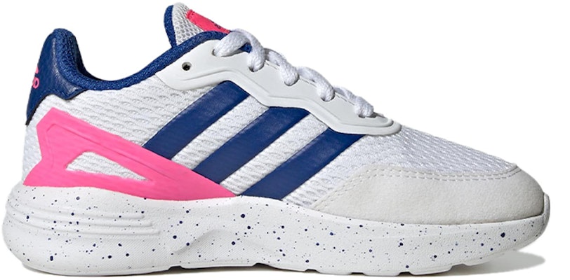 (JR) adidas Nebzed Lace 'Putih Biru Kerajaan Pink' IG7252 Order (JR) adidas Nebzed Lace 'Putih Biru Kerajaan Pink' IG7252