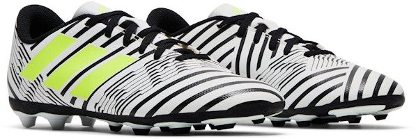 (JR) adidas Nemeziz 17.4 FxG J 'Blanco Negro Solar' S82459 Cheap (JR) adidas Nemeziz 17.4 FxG J 'Blanco Negro Solar' S82459