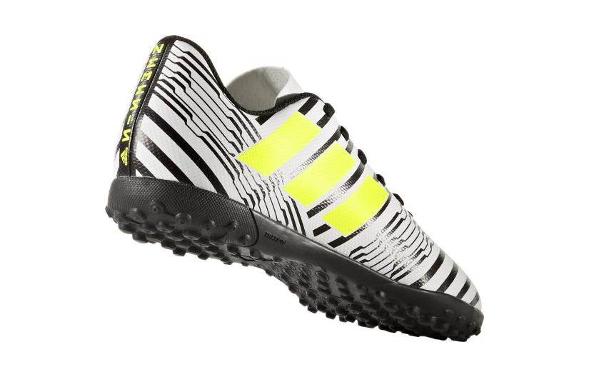 (Youth) adidas Nemeziz 17.4 TF 'White Black Yellow' 圖 3