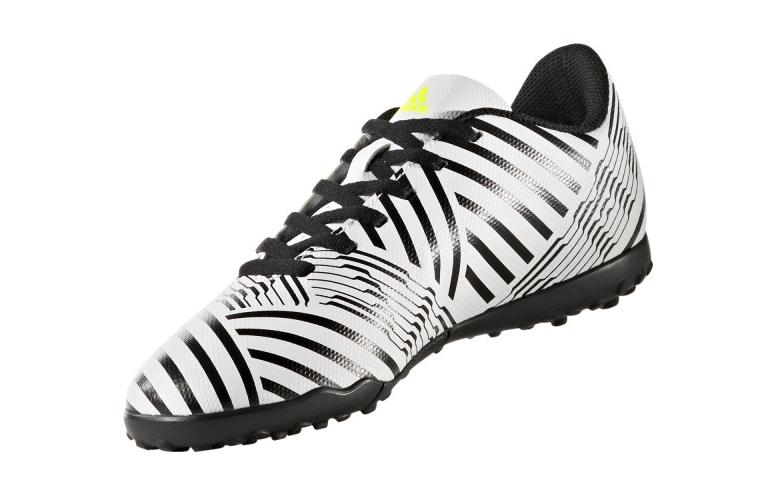 (Youth) adidas Nemeziz 17.4 TF 'White Black Yellow' 圖 4