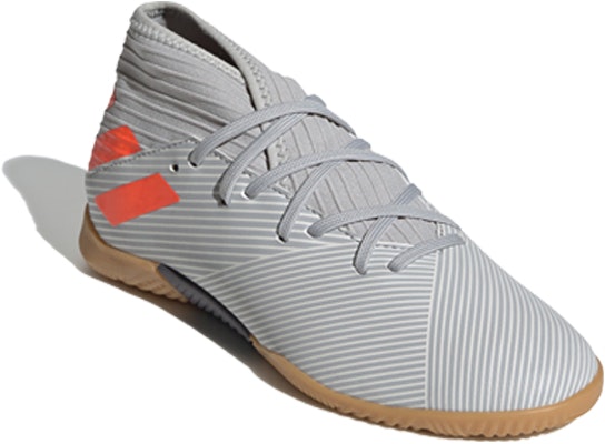 (Youth) adidas Nemeziz 19.3 IN J 'Grey Solar Orange' EF8304 Lookbook (Youth) adidas Nemeziz 19.3 IN J 'Grey Solar Orange' EF8304