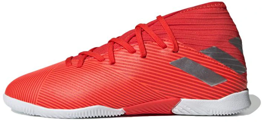 大童 adidas Nemeziz 19.3 室內 J 紅灰色 Buy 大童 adidas Nemeziz 19.3 室內 J 紅灰色