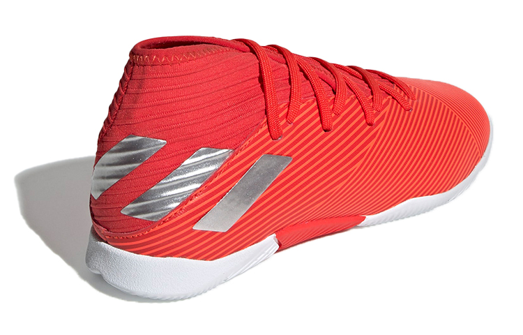 Shop 大童 adidas Nemeziz 19.3 室內 J 紅灰色