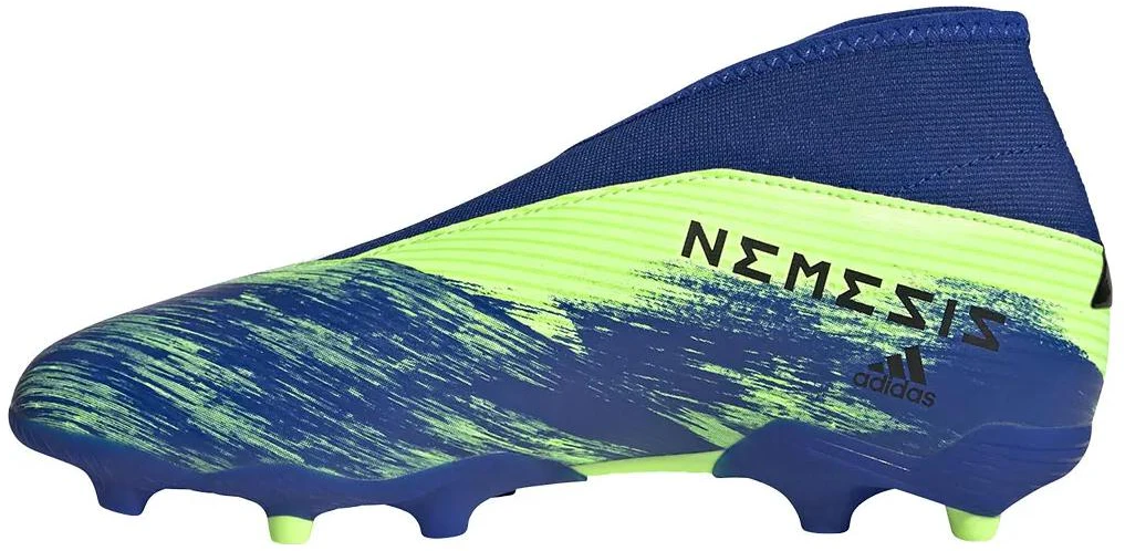 youth-adidas-nemeziz-19-3-laceless-fg-team-royal-blue-green-fv-2912