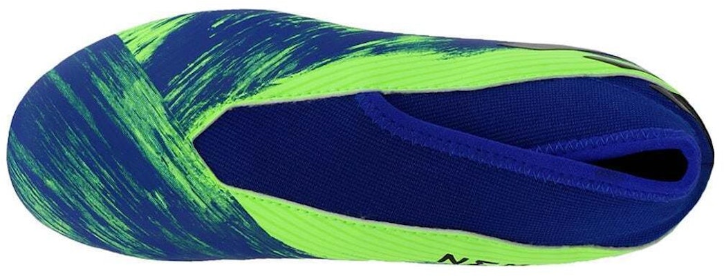 (Youth) adidas Nemeziz 19.3 Laceless FG 'Team Royal Blue Green' FV2912 Lookbook (Youth) adidas Nemeziz 19.3 Laceless FG 'Team Royal Blue Green' FV2912