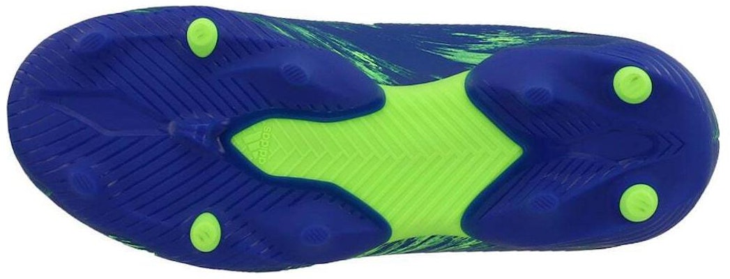 (Youth) adidas Nemeziz 19.3 Laceless FG 'Team Royal Blue Green' FV2912 Purchase (Youth) adidas Nemeziz 19.3 Laceless FG 'Team Royal Blue Green' FV2912