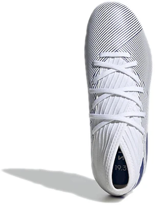兒童 adidas Nemeziz 19.3 MG 耐磨舒適 中筒足球鞋 白藍 Shop 兒童 adidas Nemeziz 19.3 MG 耐磨舒適 中筒足球鞋 白藍